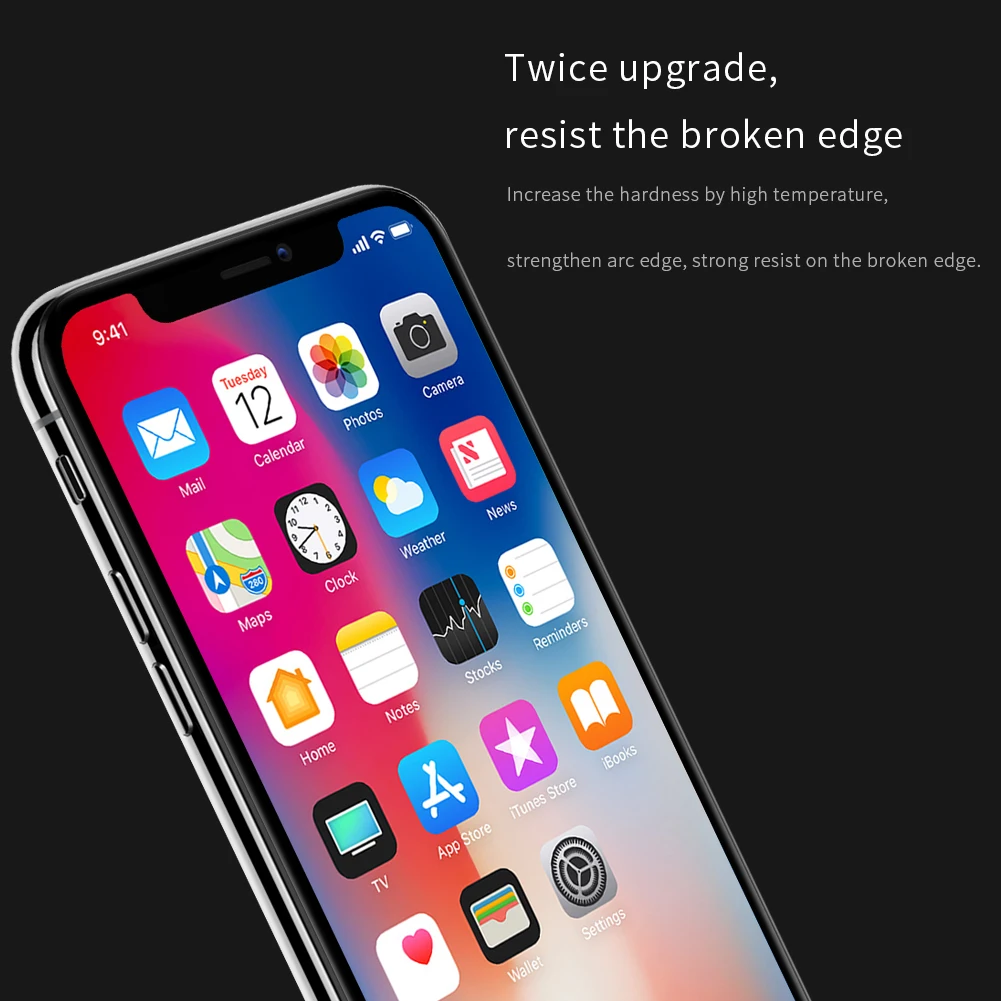 Для iPhone Xr стеклянный протектор экрана Nillkin XD полное покрытие 3D закаленное стекло для Apple iPhone Xr Защитная стеклянная пленка