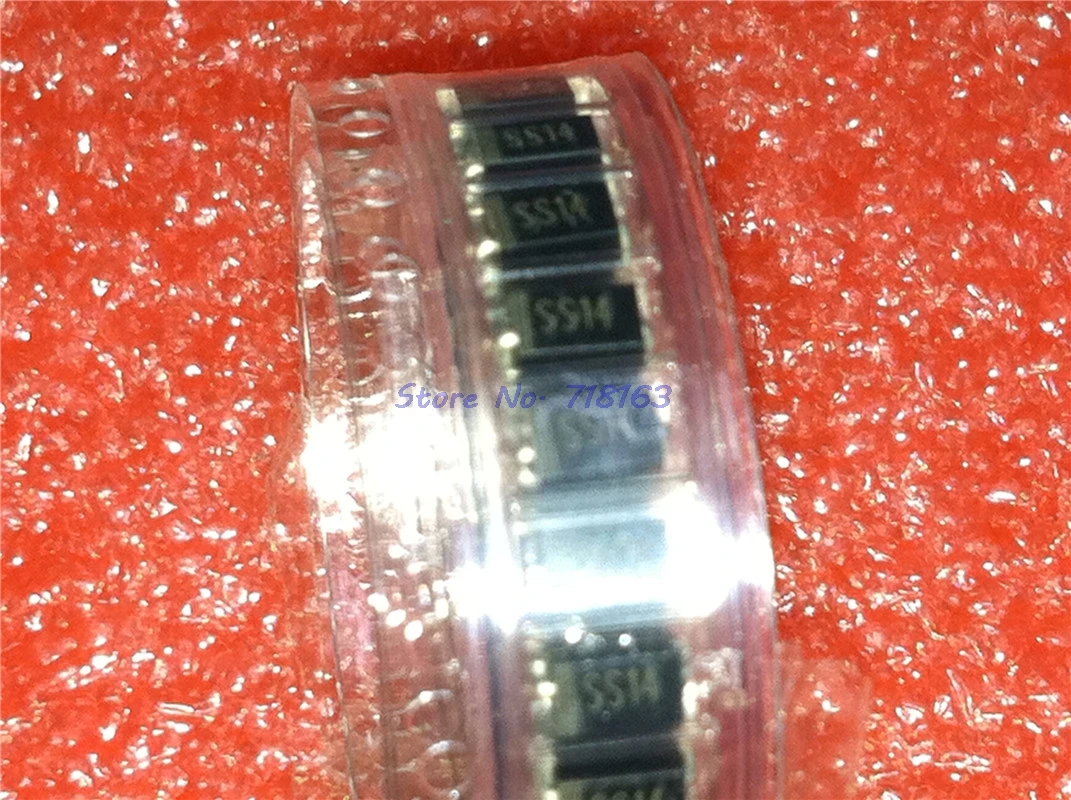 

100pcs/lot sma 1N5819 SMD IN5819 1A 40V do-214ac Schottky diode ss14 In Stock