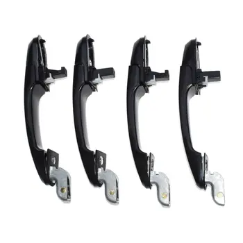 

ABS Black Accessories Parts Door Handle Replacement 4pcs/Set Car Front 2005-2009 For Modern Hyundai Tucson Hot Sale