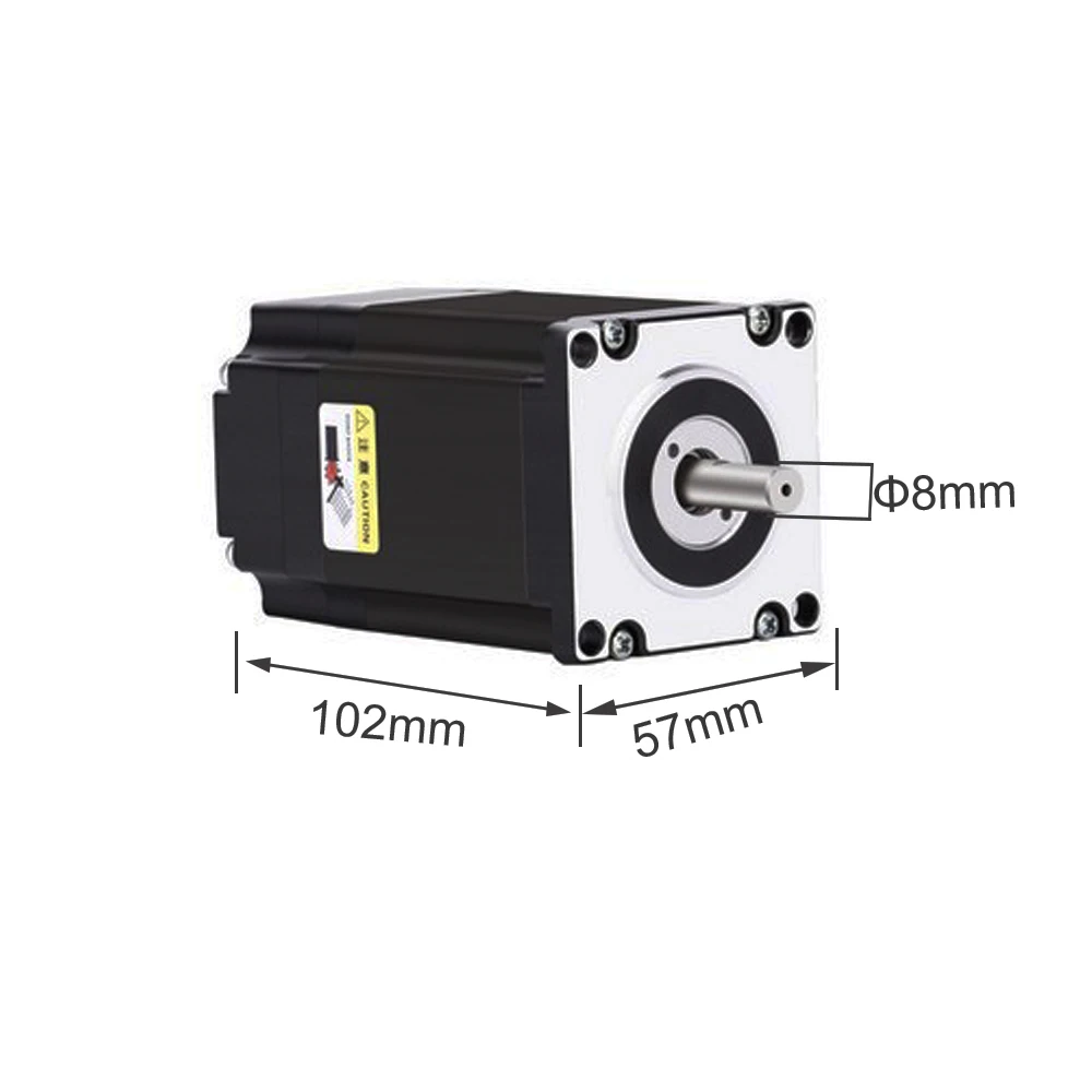 US $192.15 4PCS 1000rpm Nema23 22Nm 57MM 8mm Shaft DC DSP 2Phase 1000line Encoder Hybird Closed Loop Stepper Motor Driver Easy Servo Kits