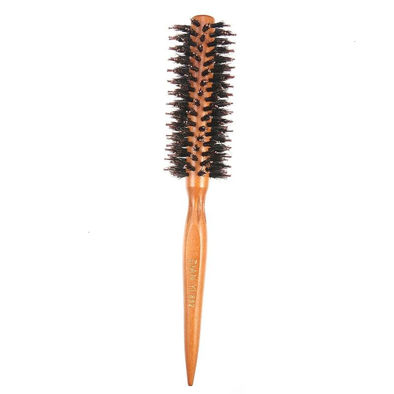 1 Pcs Professional Hair Brush Comb Salon Round Hairbrush Curling Hairdressing Heat Resistant Hairbrushes Barber Tool | Красота и