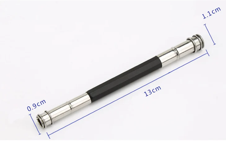 5PCS Metal pencil extender pen holder plain pen holder double-ended pencil extender pencil case