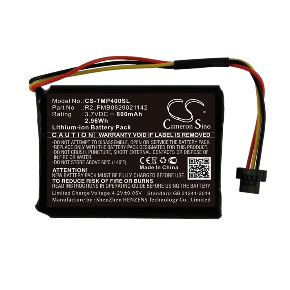 Аккумулятор Cameron Sino 1100 мАч для TomTom 340S LIVE XL One 340 Pro 4000 335M 335S 335SE 335T 335TM 340M 340T 340TM |