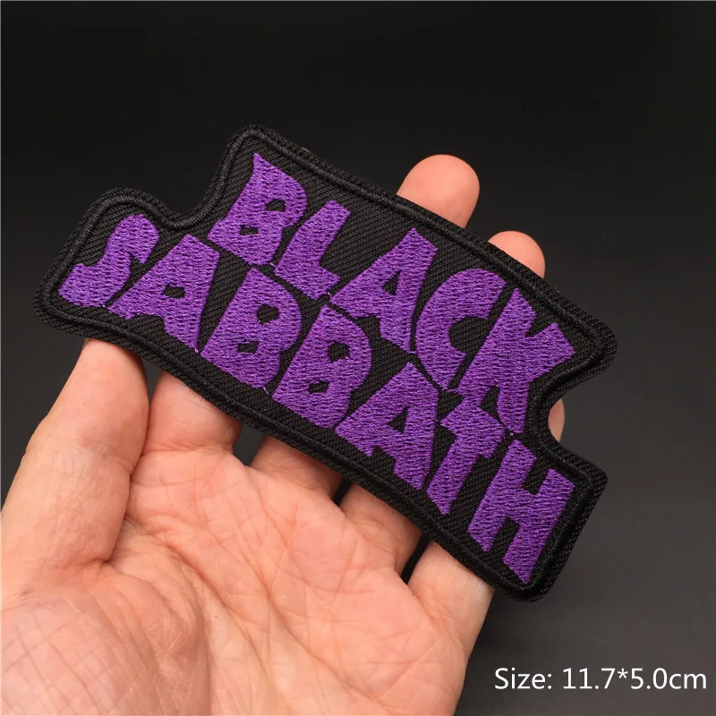 Band Rock Clothes Badges Iron On Patches Appliques Embroidered Music Punk Stripes for Clothes Jacket Jeans Diy Decoration 