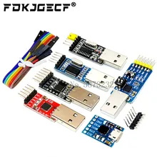 Cp2102 micro usb 2.0 para uart ttl 5pin conector módulo serial conversor stc substituir ft232 usb para ttl ch340g pl2303 para arduino