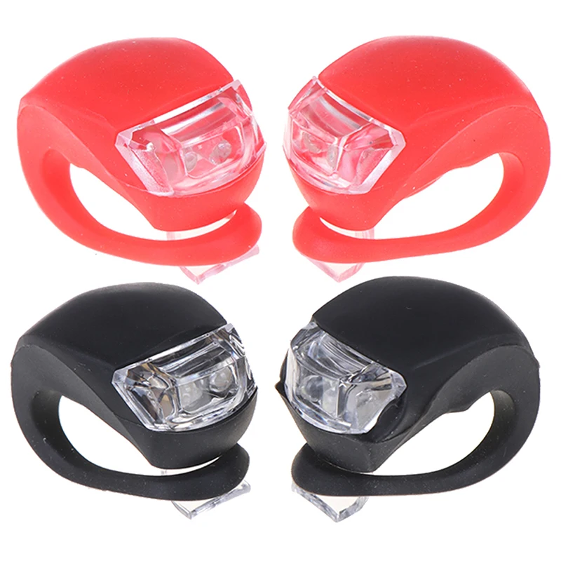 10pcs Bicycle Lamp Cycling Front Light Headlamp Headlight Torch Waterproof For Mountain Road Bike Bicycle Light