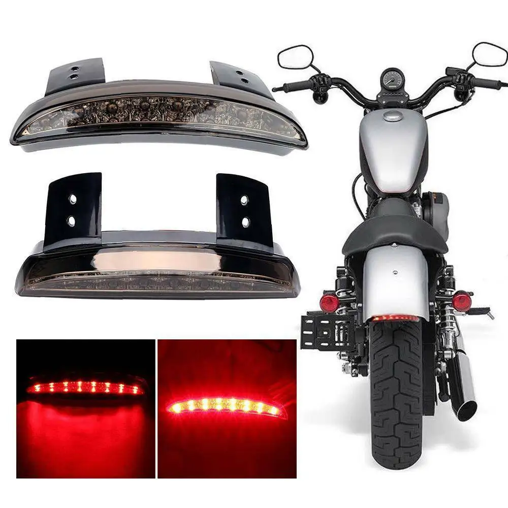 Замена Мотоцикл задний фонарь для Harley XL883/1200 1 шт. 12v Пластик