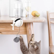 

Electric Automatic Lifting Motion Cat Ball Toy Playing Funny Cat Interactive Puzzle Smart Pet Toys Teaser Balls Toys Pets Supply