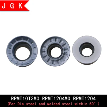 

RPMT RPMW Round milling tool RPMT10T3 RPMT1204 RPMT10T3MO RPMT1204MO RPMW1204 R5 R6 emr tool rod Die steel and welded steel