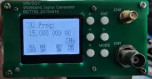 Wykonane przez Bg7tbl WB SG OPT15G, źródło sygnału 1Hz 15GHz, generator sygnału, regulacja wzmacniacza mocy, z OCXO wewnątrz
