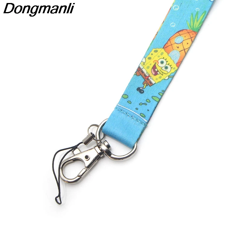 PC140 Wholesale 20pair / lot Anime Lanyard Badge ID Lanyards/ Mobile Phone Rope/ Key Lanyard Neck Straps keychain for key
