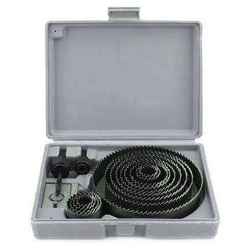 

16Pcs/Set Carbide Drill Bits Wood Drills Tapper Hole Saw Set Holing Tools For Woodworking