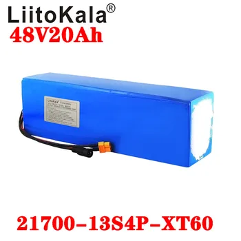 

LiitoKala 48V 20ah 21700 5000mAh 13S4P ebike battery 20A BMS 48v battery Lithium Battery Pack For Electric bike Electric Scooter