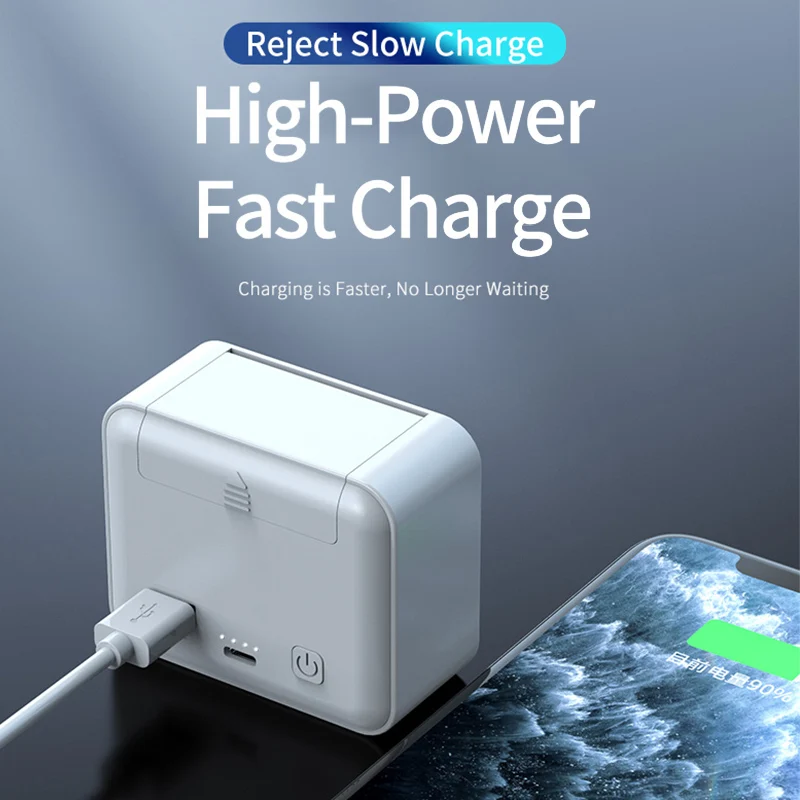 2020 new 2 in 1 10000mah Power Bank Type c USB Port For Phone Wireless Bluetooth Headset stereo noise reduction TWS Headset