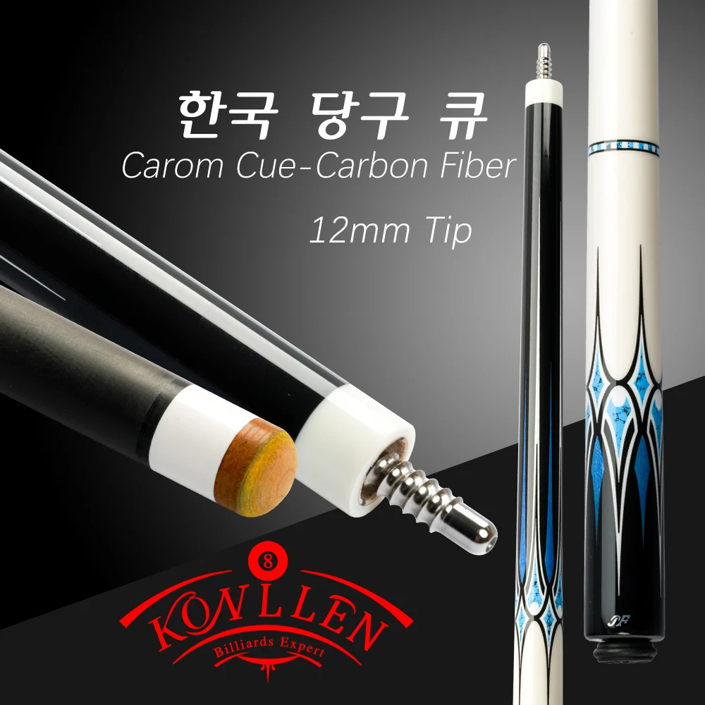 Бильярдный Кий jflower JF Carbon Carom Cue 3 декоративный кий 12 мм наконечник 142 см 3*8/8
