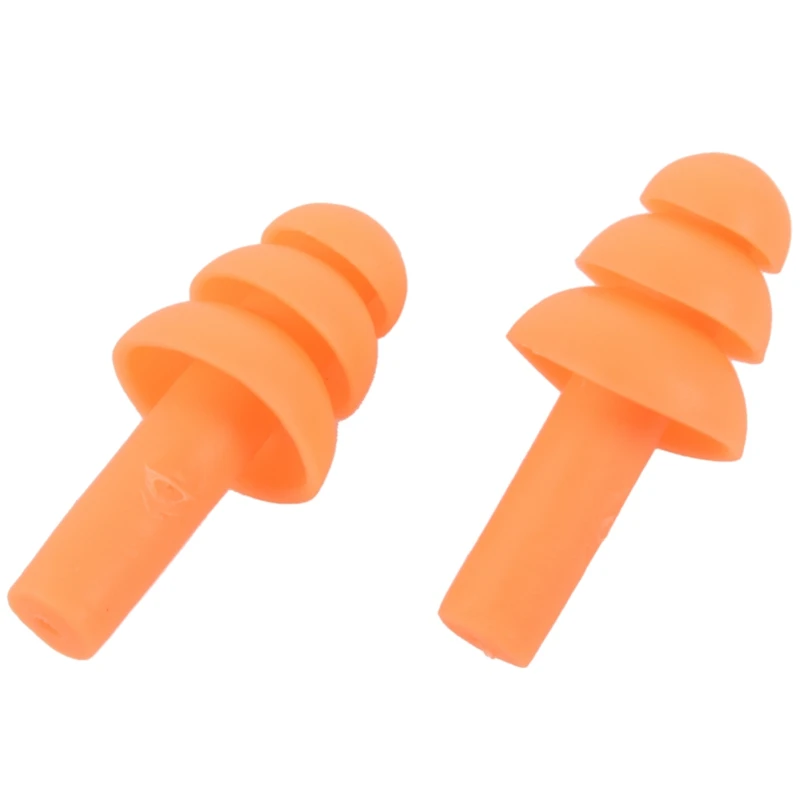 Новые Горячие 2 х защитные силиконовые плавающие затычки ушные для плавания