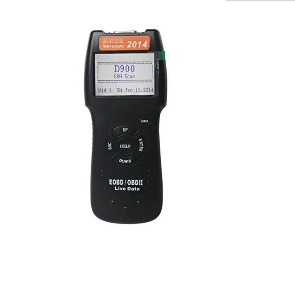 HaoYiShang Универсальный Автомобильный OBD2 EOBD может считыватель кодов ошибок D900 сканер