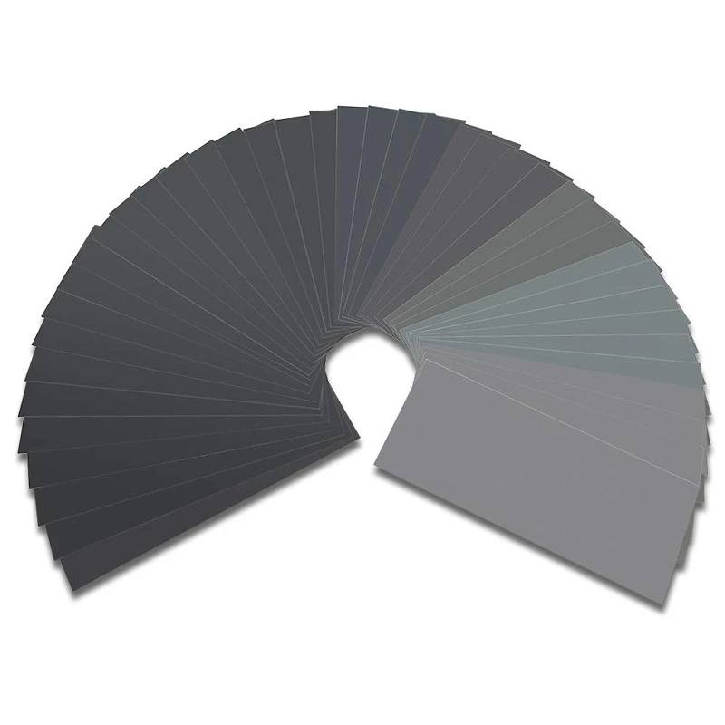 

56Pcs Wet Dry Sandpaper 120 To 5000 Grit Assortment Abrasive Paper Sheets for Automotive Sanding