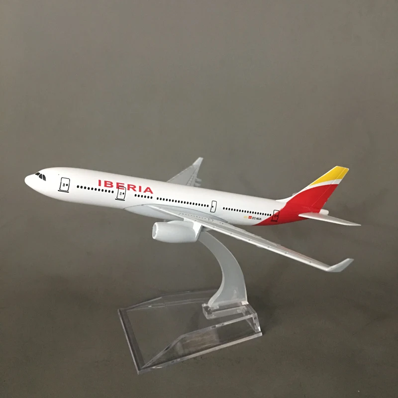 JASON TUTU Испания Iberia Airways A330 модель самолета Модель аэроплана самолет литая под давлением металлическая модели самолетов 16 см 1:400 самолет