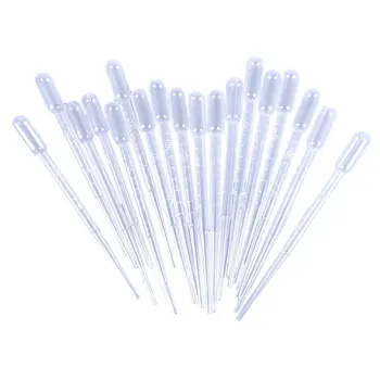 

100Pc Plastic Resin Jewelry Tools Disposable Transfer Pipettes For Silicone Mold