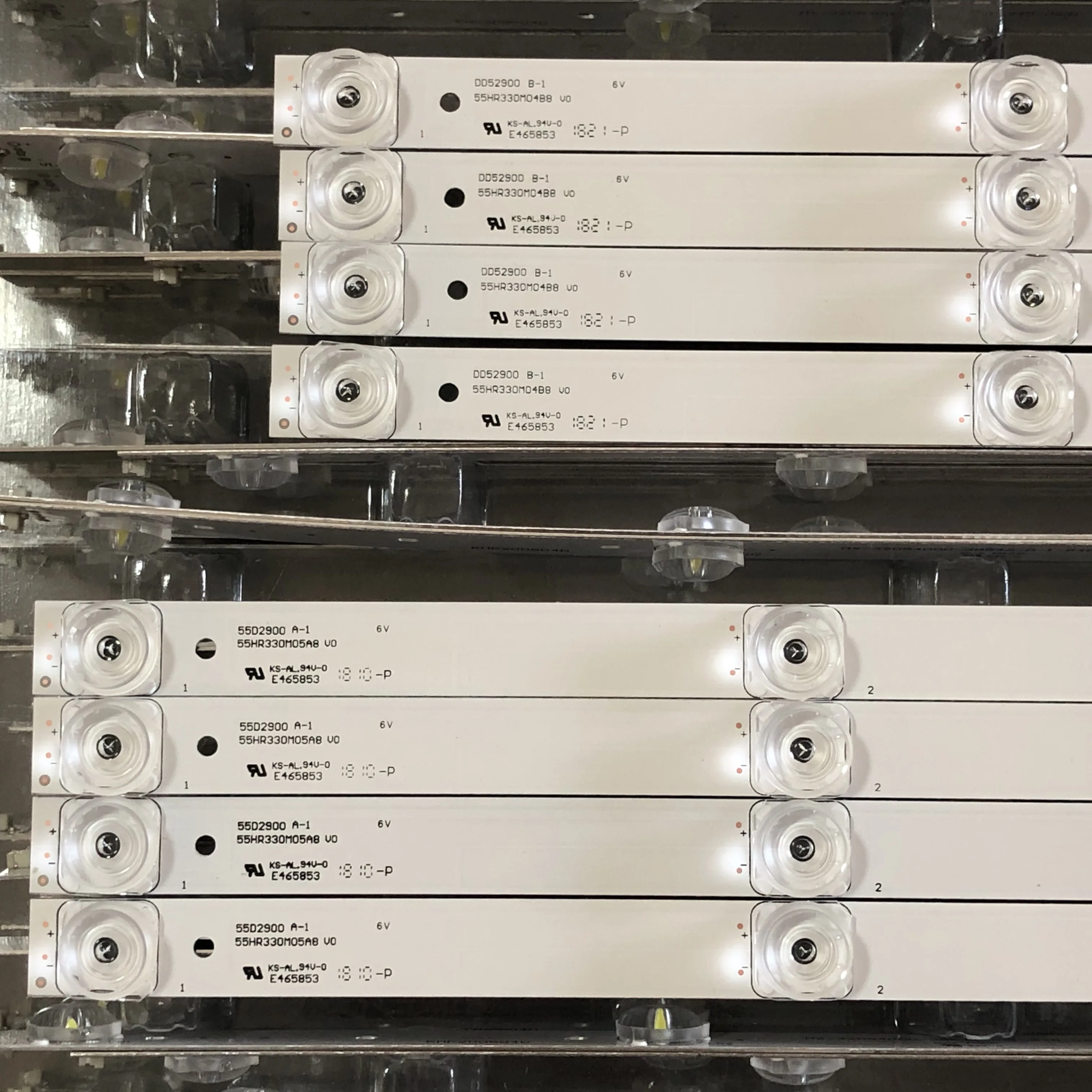 Светодиодный Подсветка полосы (8) для TCL L55S4900FS L55S4900 TOT 55D2900 L55P2 L55E5800A 55S403 55S405 55S401 U55P6006