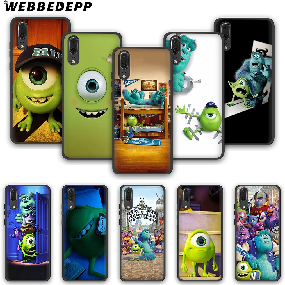 WEBBEDEPP Монстр университет ТПУ чехол для телефона Huawei P10 P20 P30 Lite Pro Y6 Y7 prime 2018 Y9 2019 |