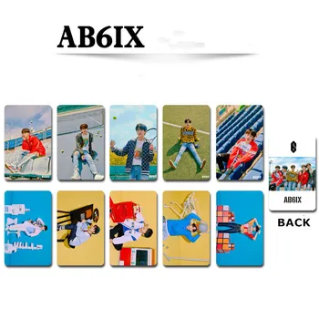 

Kpop AB6IX Album Photocard Self Made Matte Photo Card Round Corner Photograph
