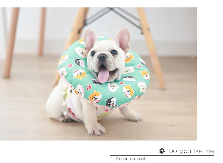 Pet Elizabeth Circle Doughnut удобный и мягкий ошейник для защиты от царапин и вылизывания головы