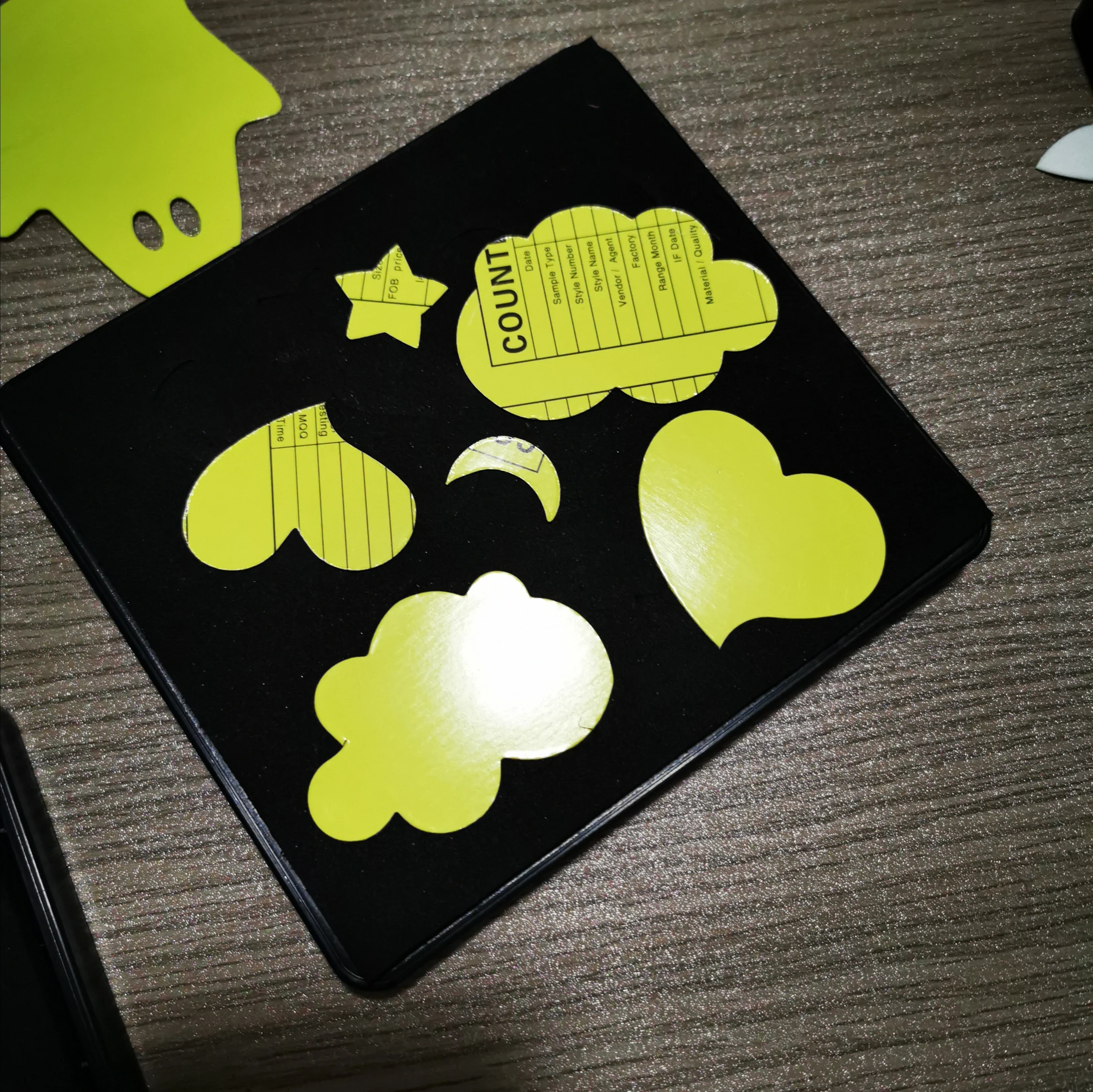 

Cloud and hearts shape cutting die SMR-HO0008 hair clips die