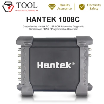 

Hantek 1008C Osciloscopio 8Channels USB PC Storage Oscilloscope/DAQ/Programmable Generator Digital Automotive Oscilloscope