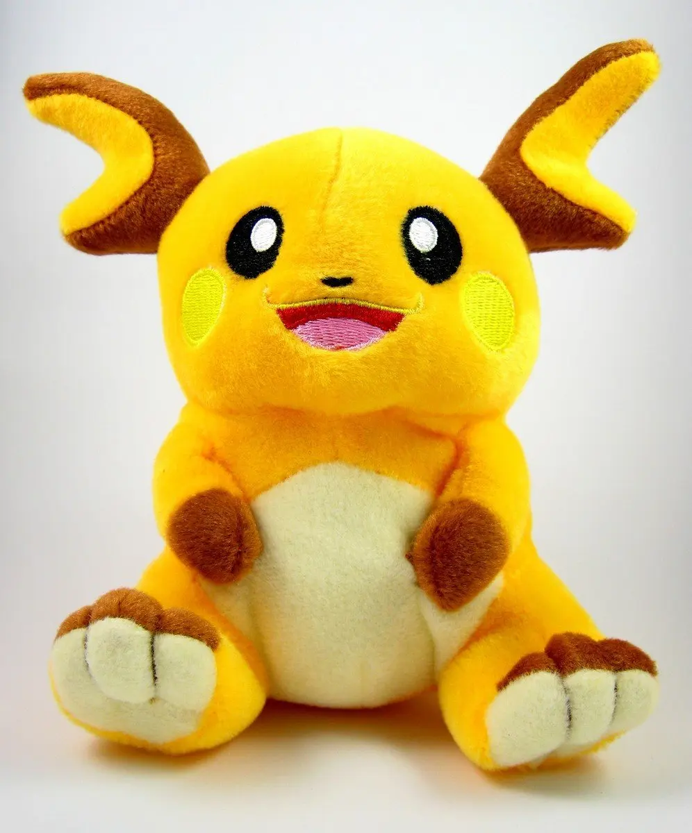 18 см 7 дюймов Eevee фигурка из хлопка плюшевые Игрушки Raichu куклы