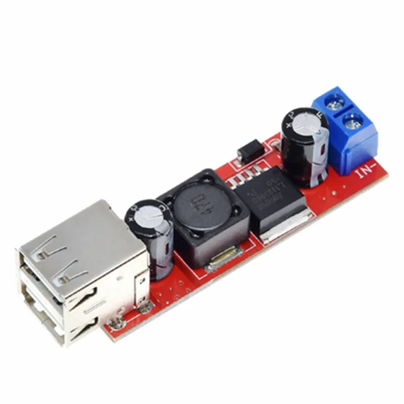 Двойной USB Выход 9 В/12V/24V / 36V переключатель автомобильного зарядного устройства 5V