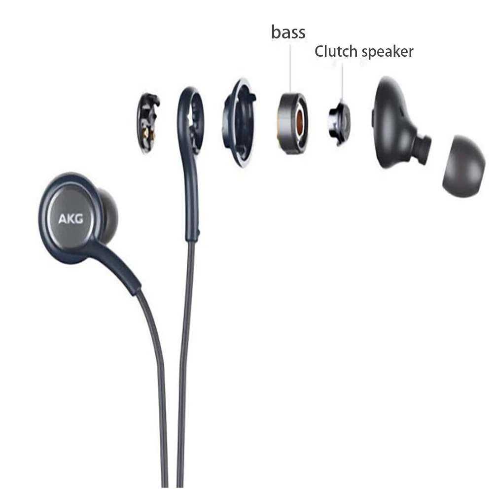 Samsung AKG Наушники EO IG955 3 5 мм наушники вкладыши с микрофоном Проводная гарнитура для