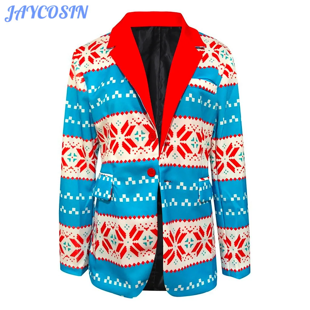 JAYCOSIN, Осень-зима, повседневный Рождественский мужской костюм, куртки с длинным рукавом, пальто, модные мужские свадебные костюмы, блейзер Homme 1125