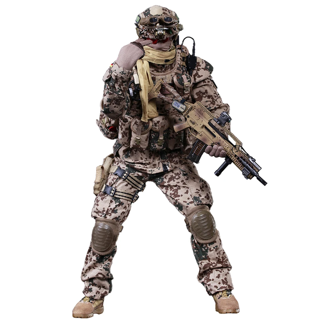 

30cm 1/6 Movable Germany Afghanistan Special Operations Group Figure Military Soldier Model with Head Sculpt