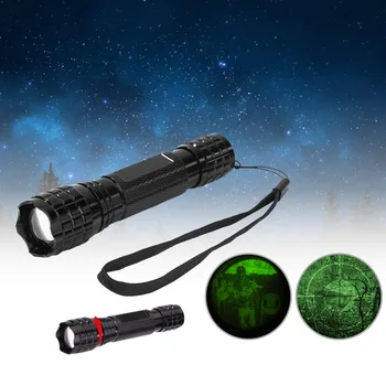 

5W IR 850nm Professional Night Vision Hunting Torch Tactical Infrared Radiation Zoomable Outdoor Linterna Waterproof Flashlight