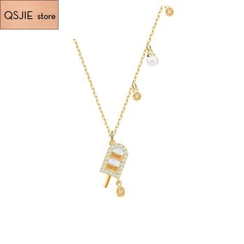 

High-quality SWA original high-grade romantic simple elegant new ice hockey Necklace