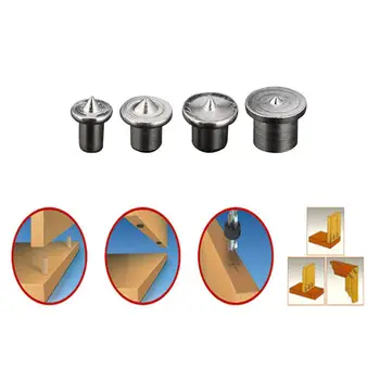 

6/8/10/12mm Woodworking Dowel Centers Tenon Alignment Tools Points Marker Solid Dowel Pins Center Point Set Wood Working