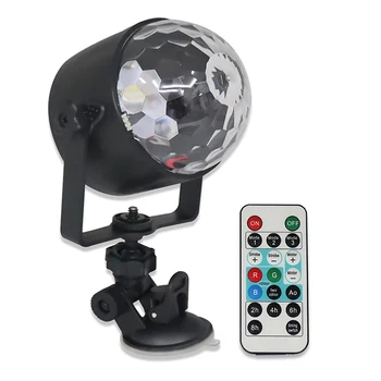 

USB 6W Led Disco Magic Ball Stage Lights Sound Activated Laser Projector effect Lamp Light for home party Christmas decoration