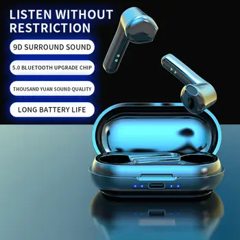 

LB-20 TWS Bluetooth 5.0 Earphone Wireless Headset Waterproof 3D Stereo Sports In-Ear Headset Earphones Mini Earbuds with Mic