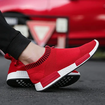 

Hot Sale Men Casual Shoes Comfortable Slip-on Mens Shoes Sneakers Lightweight Walking Sport Men High Quality Size 45 Footwear