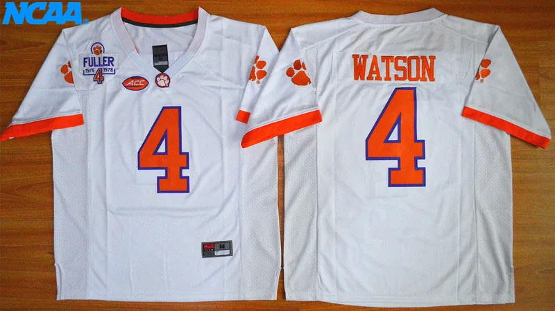 New Arrival High Quality Deshaun Watson#4 College T-shirt Limited Jerseys S-XXXL - Цвет: 16