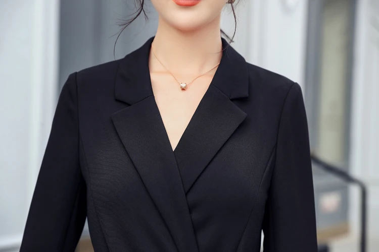 H Han queen, французский стиль, костюмы с поясом на одной пуговице, Тренч для женщин, Осень-зима, одноцветные тренчи, офисная, OL, верхняя одежда