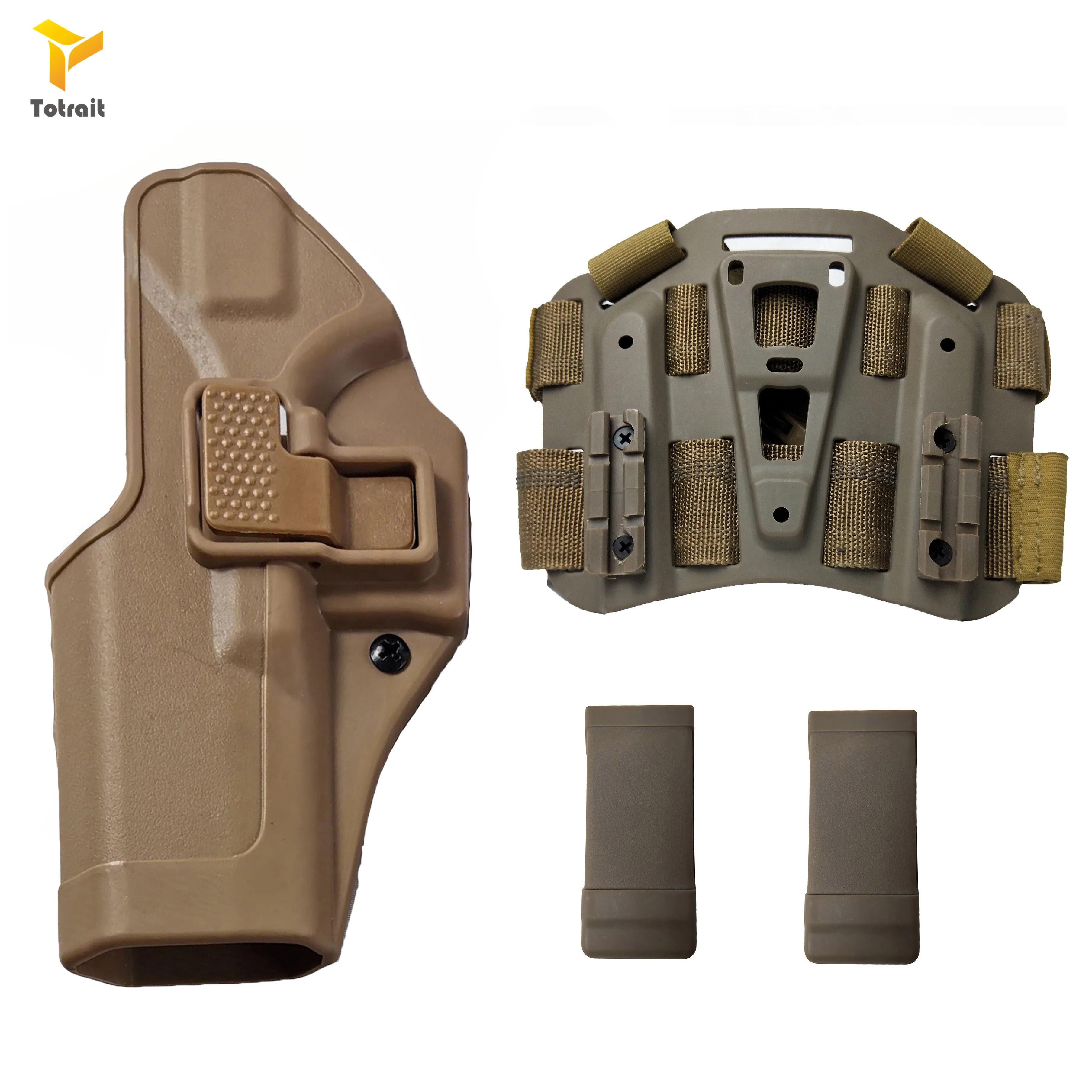 TOtrait револьвер/левая рука CQC ножной пистолет кобура для Glock 17 19 Аксессуары оружия