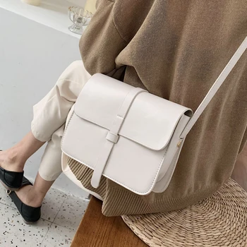 

French Designer Fashion Diagonal Shoulder Bag & Square Shoulder Bag Width 19.5cm High 15.5cm Thick 7.5cm