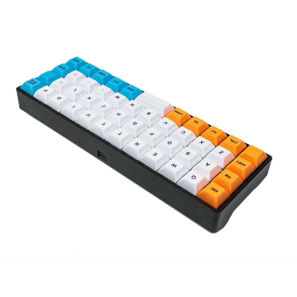 YMD40 V2 DIY Kit QMK Тип C PCB CNC чехол пластина для 40% Мини Милая механическая клавиатура