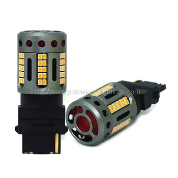 

2Pcs Super Bright 3156 Canbus Car Led 12V Reversing Light Error Free Stop Brake Lamp Auto Turn Signal Bulb White Red Amber