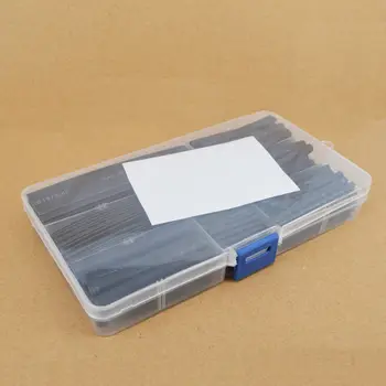 

150pcs Polyolefin 2:1 Heat Shrink Tubing Tube Sleeving Wrap Wire Kit Cable Black