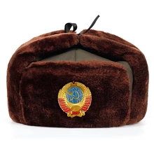 Новинка года; шапка с эмблемой в советском стиле Lei Feng; зимние теплые бархатные утолщенные шапки; уличные холодные шапки с наушниками; Повседневная шапка