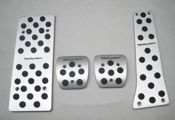 

2015 HOT for Hyundai Veloster MT manual transmission Fuel Brake Foot Rest / aluminum slip pedals Free shipping